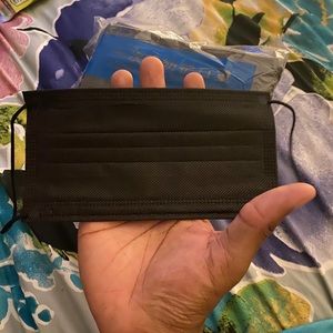 300pcs Black Face Mask
